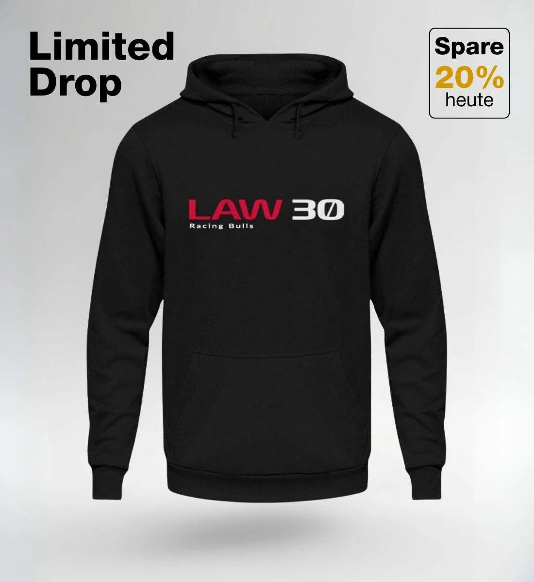 Image of NOVAWEAR LAW 30 Motorsport Hoodie – Limited Edition Streetwear